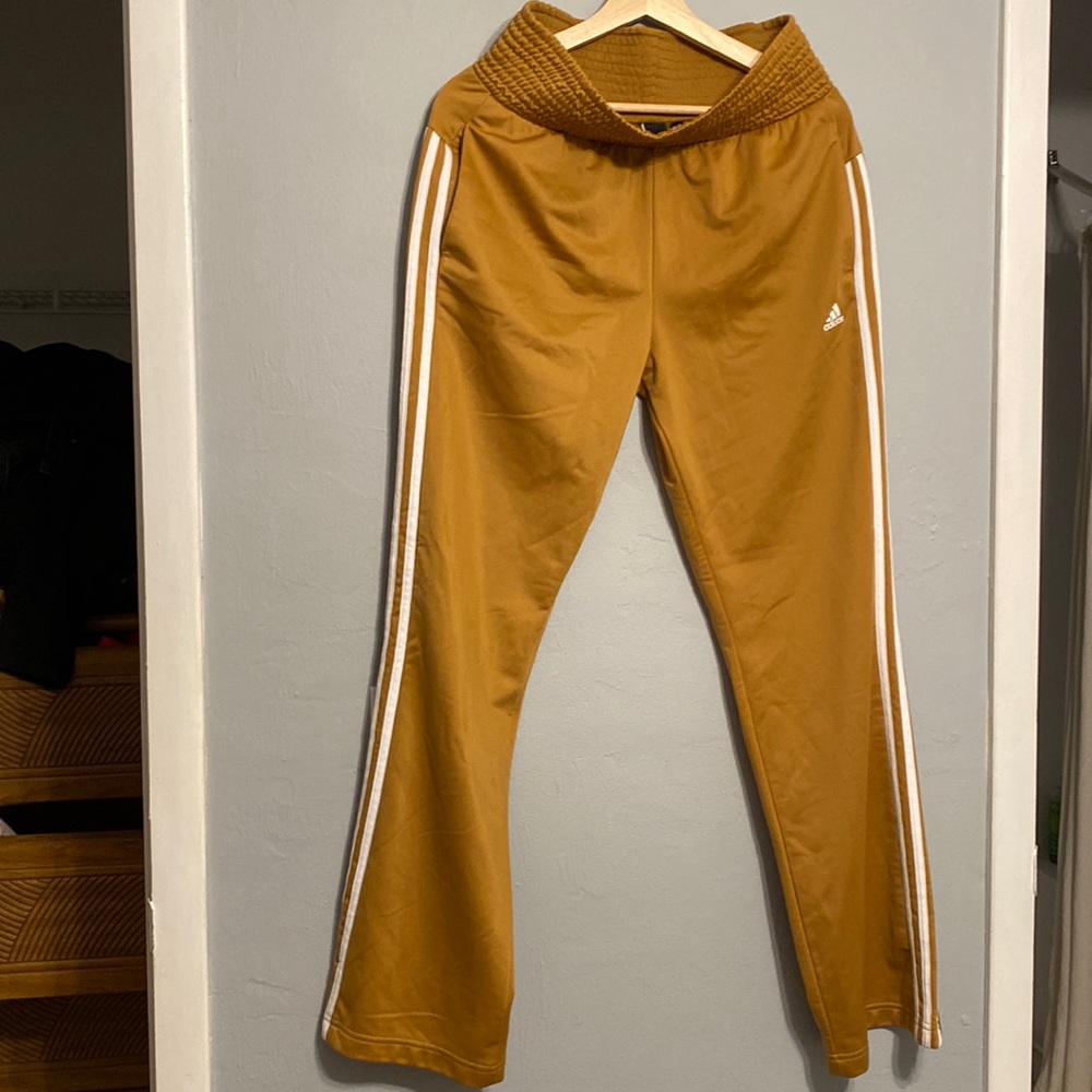 Adidas x Urban Outfitters High Rise Jogger with Zip Bottom